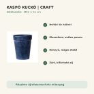 Craft sötétszürke kaspó tulajdonságok – Kaspó Kuckó
