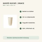 Grace bézs kaspó tulajdonságok – Kaspó Kuckó