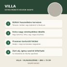 Világosszürke Villa extra méretű kültéri kaspó fő tulajdonságai