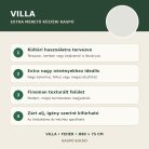 Fehér Villa extra méretű kültéri kaspó fő tulajdonságai