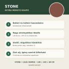 Lilás homok Stone extra méretű kaspó fő tulajdonságai