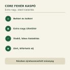 Core fehér kaspó tulajdonságai beltéri és kültéri használathoz