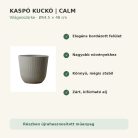 Calm világosszürke kaspó tulajdonságok – Kaspó Kuckó