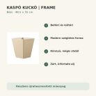 Bézs Frame kaspó fő tulajdonságai és előnyei