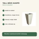 Tall bézs kaspó legfontosabb tulajdonságai